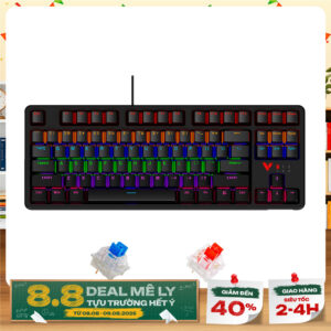 Bàn phím cơ Rapoo V500 Pro-87 2024 Multi Led (Rapoo Sw)