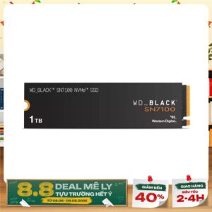 SSD WD Black SN7100 1TB PCIe Gen4 x4 NVMe M.2 WDS100T4X0E