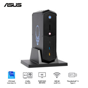 Máy tính Mini PC Asus NUC 12 Enthusiast Kit Serpent Canyon i7-12700H RNUC12SNKI72001
