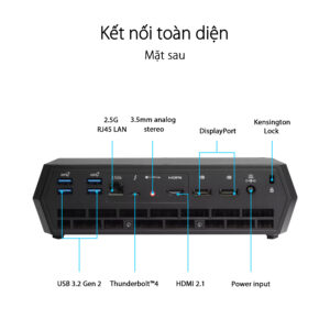 Máy tính Mini PC Asus NUC 12 Enthusiast Kit Serpent Canyon i7-12700H RNUC12SNKI72001