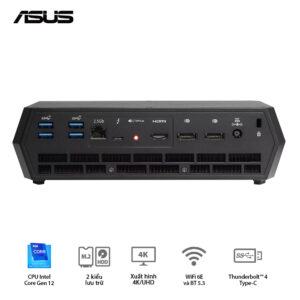 Máy tính Mini PC Asus NUC 12 Enthusiast Kit Serpent Canyon i7-12700H RNUC12SNKI72001