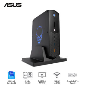Máy tính Mini PC Asus NUC 12 Enthusiast Kit Serpent Canyon i7-12700H RNUC12SNKI72001