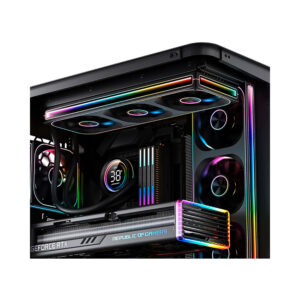 Quạt tản nhiệt JONSBO ZA-120B ARGB PWM Black 120mm (Fan Xuôi)