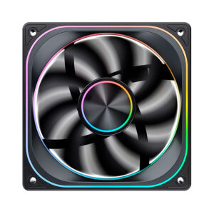 Quạt tản nhiệt JONSBO ZA-120B ARGB PWM Black 120mm (Fan Xuôi)