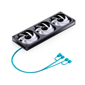 Quạt tản nhiệt JONSBO ZB-360B ARGB PWM Black 360mm (Fan Xuôi)