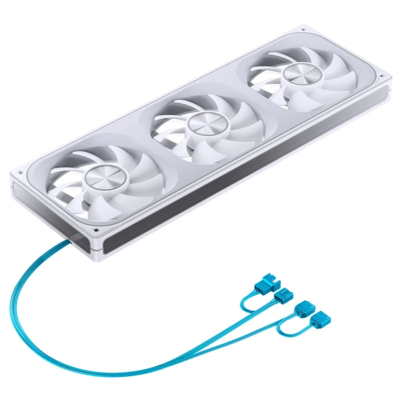 2024111929545 Quạt tản nhiệt JONSBO ZA-360WR ARGB PWM White 360mm (Fan Ngược)