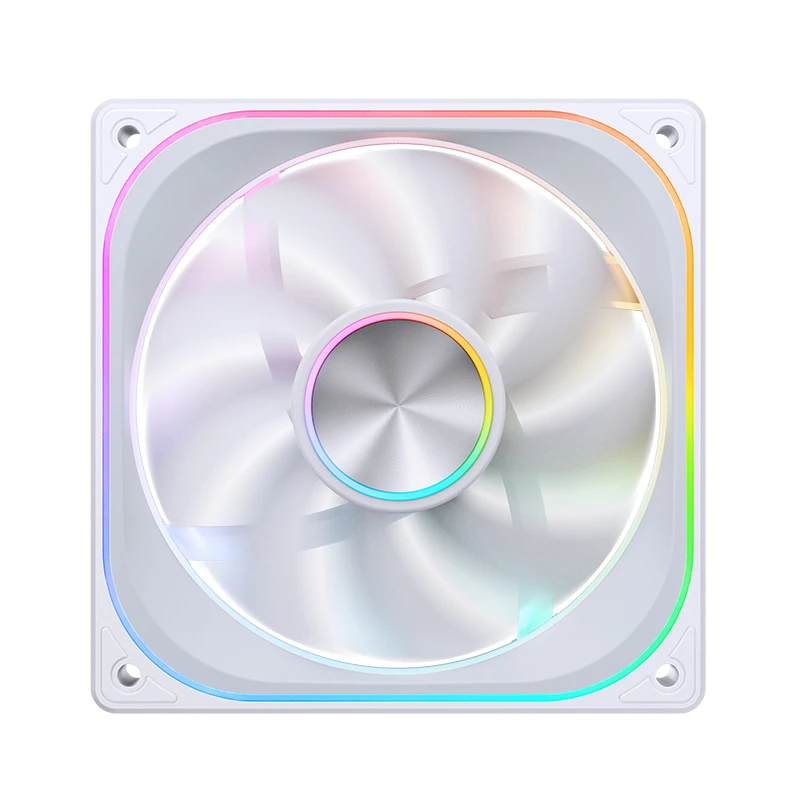 2024111957631 Quạt tản nhiệt JONSBO ZA-120W ARGB PWM White 120mm (Fan Xuôi)