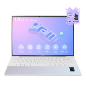 Laptop LG Gram Style 14Z90RS-G.AH54A5 (i5 1340P/ 16GB/ 512GB SSD/ 14 inch WQXGA/ Win11/ White)