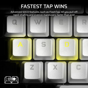 Bàn phím cơ Corsair Makr Pro 75 HE RGB Hotswap SOCD (Corsair MGX Sw)