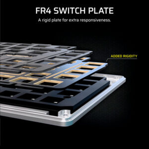 Bàn phím cơ Corsair Makr Pro 75 HE RGB Hotswap SOCD (Corsair MGX Sw)