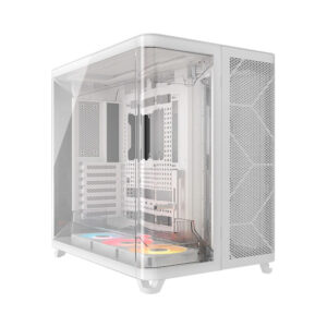 Case máy tính Corsair AIR 5400 RS-R ARGB Triple Chamber White CC-9011319-WW