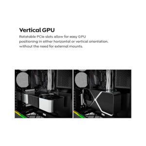 Case máy tính Montech HS02 PRO ARGB Black CAHS02PRBLMT