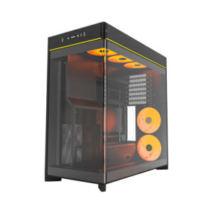 Case máy tính Montech HS02 PRO ARGB Black CAHS02PRBLMT