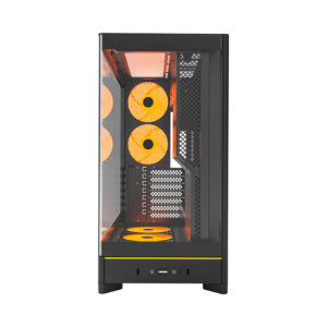 Case máy tính Montech HS02 PRO ARGB Black CAHS02PRBLMT