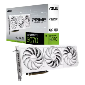 VGA Asus PRIME GeForce RTX 5070 White OC Edition 12GB GDDR7