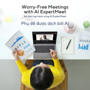 Laptop ASUS ExpertBook P1 P1403CVA-C5H16-50W (Core 5 210H, Intel Graphics, RAM 16GB DDR5, SSD 512GB, 14 Inch IPS FHD 60Hz)