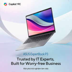 Laptop Asus ExpertBook P3 P3605CVA-PL0042W (i5-13420H, UHD Graphics, RAM 16GB DDR5, SSD 512GB, 16 Inch IPS WQXGA 144Hz 100% sRGB)