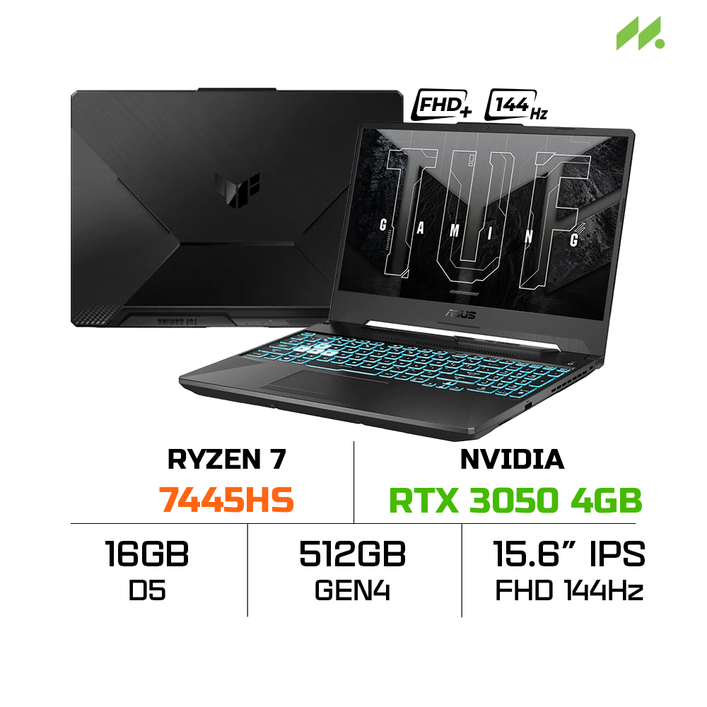 laptop-asus-tuf-gaming-a15-fa506ncg-hn184w-1 Laptop ASUS TUF Gaming A15 FA506NCG-HN184W (Ryzen 7 7445HS, RTX 3050 4GB, Ram 16GB DDR5, SSD 512GB, 15.6 Inch IPS FHD 144Hz)