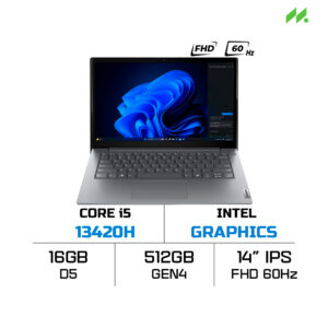 Laptop Lenovo V14 G5 IRL 83HD0062VA (i5-13420H, Intel Graphics, RAM 16GB DDR5, SSD 512GB, 14 Inch IPS FHD 60Hz, NoOS)