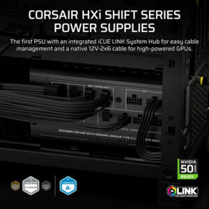 Nguồn máy tính Corsair HX1500i SHIFT 1500W 80 Plus Platinum CP-9020269-NA