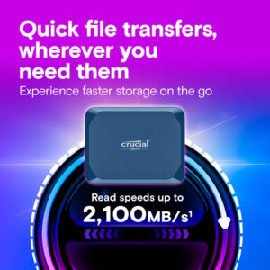 Ổ cứng di động SSD 2TB Crucial X10 2100MB/s CT2000X10SSD9