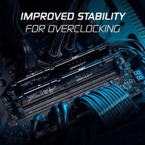 Ram PC Kingston Fury Beast Black 16GB 6000MHz DDR5 (1x16GB) KF560C36BBE2-16WP