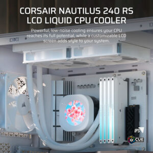Tản nhiệt nước AIO Corsair NAUTILUS 240 RS LCD White CW-9061032-WW