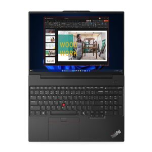 Laptop Lenovo ThinkPad E16 GEN 2 21MA004PVN (Ultra 7 155H/ 32GB/ 1TB SSD/ 16 inch WUXGA/ Win11/ Black/ Vỏ nhôm/ 2Y)