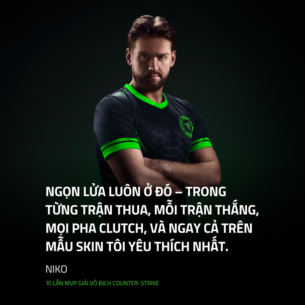 89c016c2-f53f-4de0-a89e-156a7f4aa087 Chuột Gaming không dây Razer DeathAdder V4 Pro NiKo Edition RZ01-05330300-R3M1