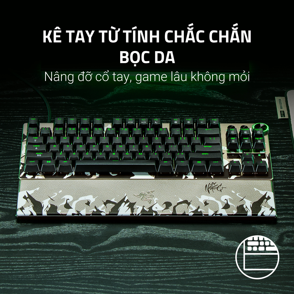 c835a441-b8bf-4668-8f19-d12a94e94726 Bàn phím cơ Razer Huntsman V3 Pro 8KHz NiKo Edition Analog Optical RZ03-05521500-R3M1