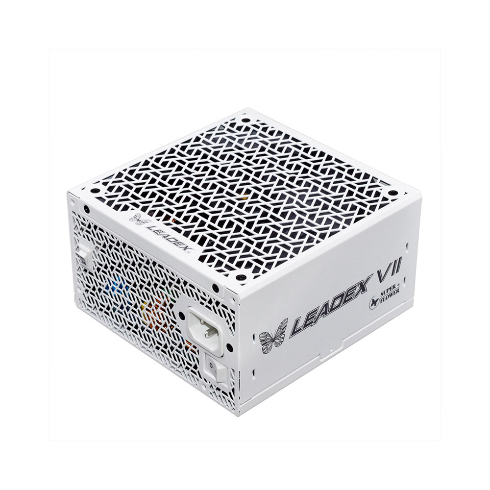 Nguồn máy tính SuperFlower Leadex VII PRO 1200W ATX3.1 WHITE 80 Plus Platinum SF-1200F14XP-WH