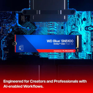 SSD Western Digital Blue SN5100 1TB PCIe Gen4 x4 NVMe M.2 WDS100T5B0E