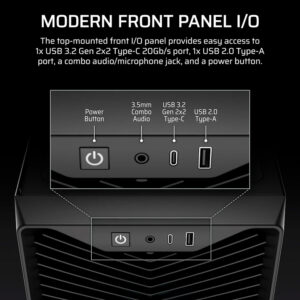 Case máy tính Corsair 3200D RS ARGB Black CC-9011344-WW