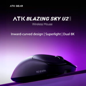 Chuột không dây ATK Blazing Sky U2 Tri-mode Wireless Pixart 3395SE