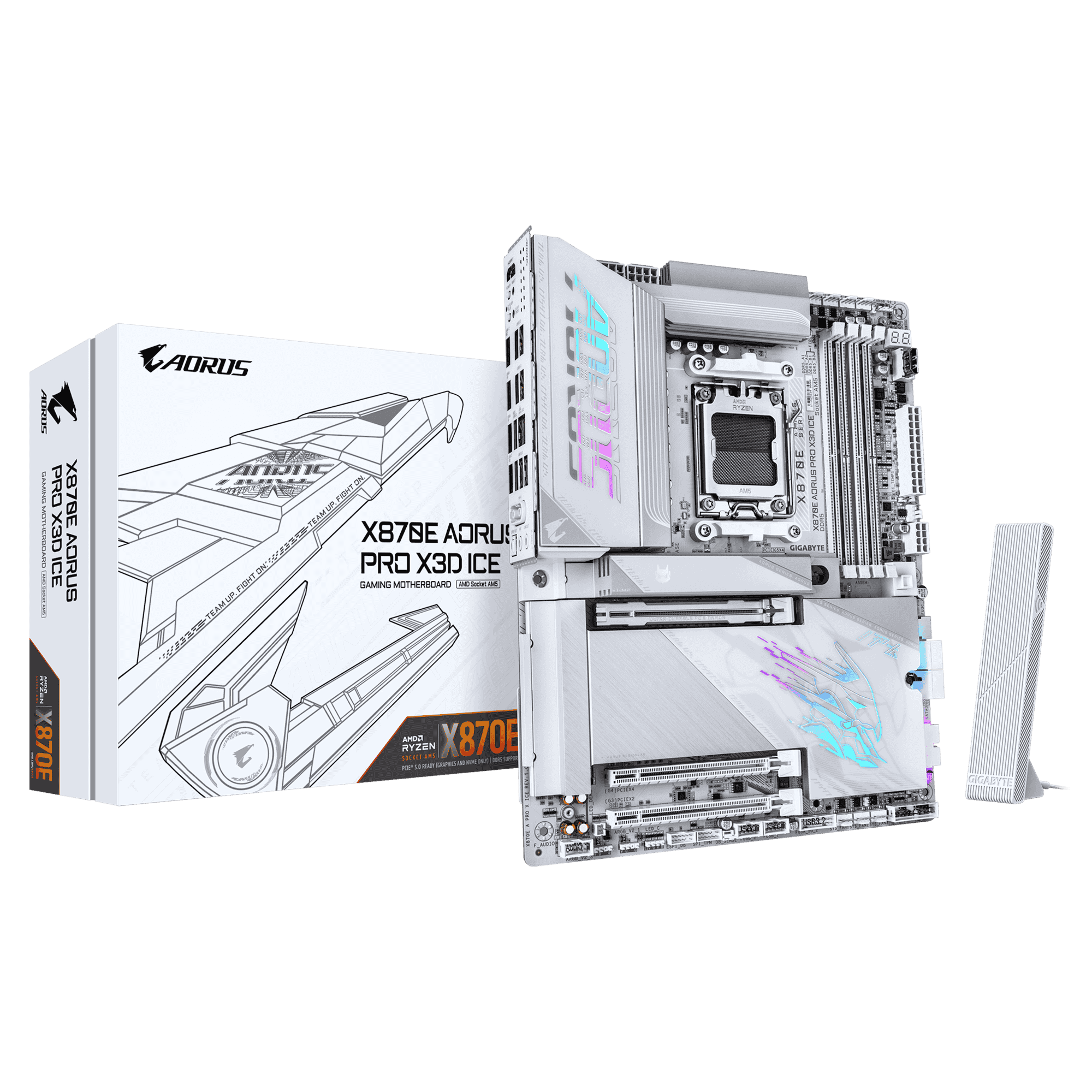 mainboard-gigabyte-x870e-aorus-pro-x3d-ice-ddr5-1 Mainboard Gigabyte X870E AORUS PRO X3D ICE DDR5