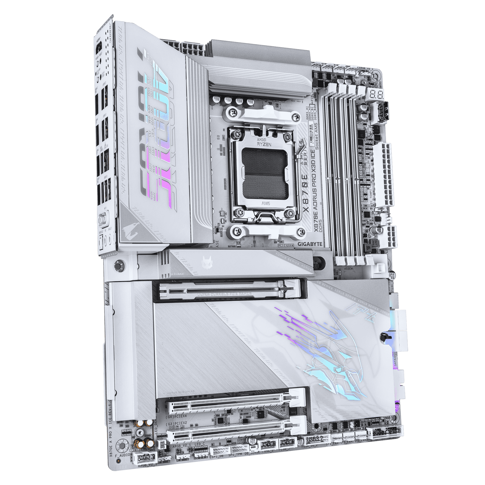 mainboard-gigabyte-x870e-aorus-pro-x3d-ice-ddr5-3 Mainboard Gigabyte X870E AORUS PRO X3D ICE DDR5