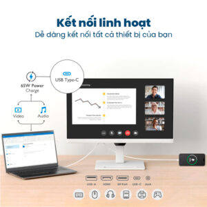 Màn hình 2K BenQ GW3290QT IPS 31.5 Inch QHD 75Hz USB-C Hub