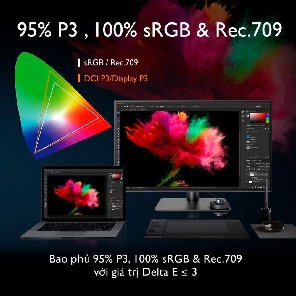 man-hinh-4k-benq-pd2725u-ips-27-inch-uhd-60hz-hdr-usb-c-hub-04 Màn hình 4K BenQ PD2725U IPS 27 Inch UHD 60Hz HDR USB-C Hub