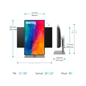 Màn hình 4K BenQ PD2725U IPS 27 Inch UHD 60Hz HDR USB-C Hub