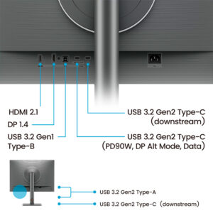 Màn hình 4K BenQ RD280UG IPS 28.2 Inch UHD+ Nano Matte 120Hz HDR USB-C Hub