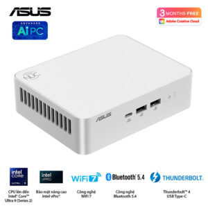 Máy tính Mini PC ASUS NUC 15 Pro Plus RNUC15CRSU700000I (Ultra 7 255H, Arc Graphics)