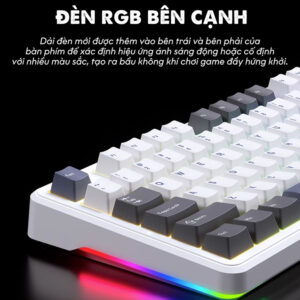 Bàn phím cơ AULA F87 RGB Hotswap (Leobog Sw)