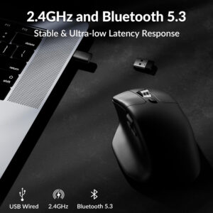 Chuột không dây Keychron M6 Wireless All Silent (Pixart 3395)