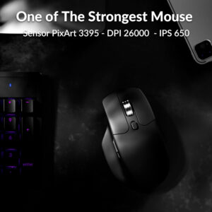Chuột không dây Keychron M6 Wireless All Silent (Pixart 3395)