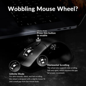 Chuột không dây Keychron M6 Wireless All Silent (Pixart 3395)