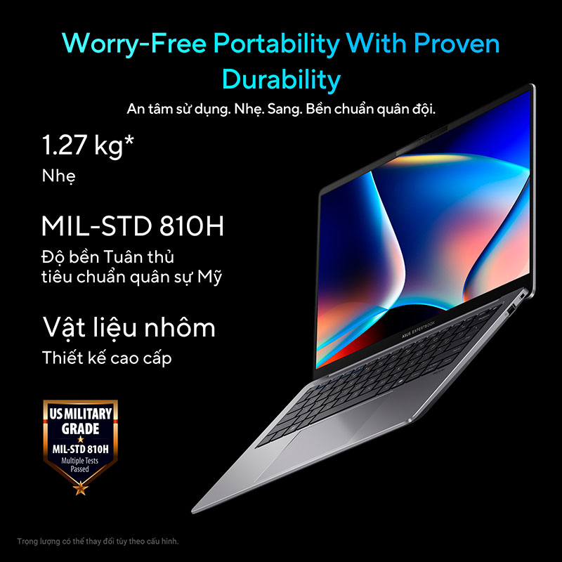 laptop-asus-expertbook-p5-p5405csa-nz0017w-17 Laptop Asus ExpertBook P5 P5405CSA-NZ0017W (Ultra 7 258V, Intel Arc Graphics, RAM 32GB LPDDR5X, SSD 1TB, 14 Inch WVA WQXGA 144Hz, Win 11 Home)