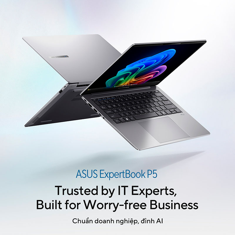 laptop-asus-expertbook-p5-p5405csa-nz0017w-21 Laptop Asus ExpertBook P5 P5405CSA-NZ0017W (Ultra 7 258V, Intel Arc Graphics, RAM 32GB LPDDR5X, SSD 1TB, 14 Inch WVA WQXGA 144Hz, Win 11 Home)