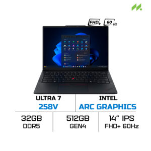 Laptop Lenovo ThinkPad E14 Gen 7 21U2006FVA (Ultra 7 258V, Intel Arc Graphics, RAM 32GB, SSD 512GB, 14 Inch WUXGA 60Hz, NoOS)