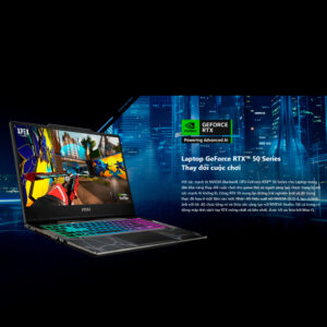Laptop MSI Cyborg 15 B2RWFKG-048VN (Core 7 240H, RTX 5060 8GB, RAM 16GB D5, SSD 512GB, 15.6 Inch FHD IPS 144Hz)