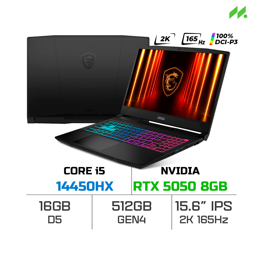 laptop-msi-katana-15-hx-b14wek-286vn-01-1 Laptop MSI Katana 15 HX B14WEK-286VN (i5-14450HX, RTX 5050 8GB, RAM 16GB D5, SSD 512GB, 15.6 Inch QHD IPS 165Hz, 100% DCI-P3)